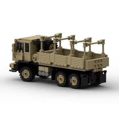 M1083 MTV 5-Ton Desert Tan 6x6 Military Cargo Truck MOC Building Kit - 3