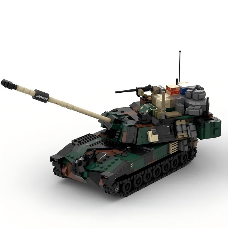 M109 Self-Propelled Artillery MOC Building Kit | Military Vehicle Model - 1