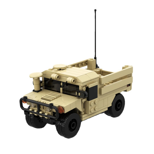 M1123 Tactical Cargo & Troop Carrier Building Kit | LEGO-Compatible MOC - 1