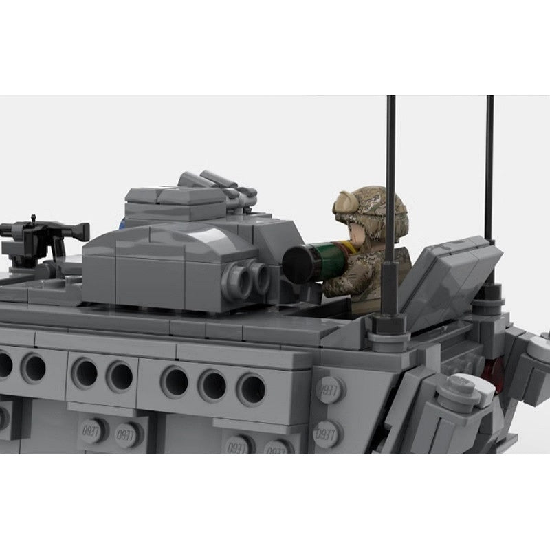 M1134 Anti Tank Missile Vehicle MOC Building Kit | Military Support Model - 4