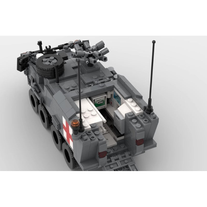 M1254 Medical Armored Ambulance IFV Building Kit | LEGO-Compatible MOC - 2