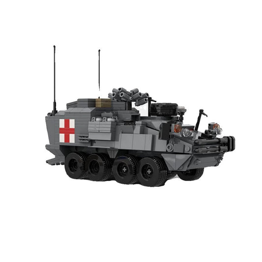 M1254 Medical Armored Ambulance IFV Building Kit | LEGO-Compatible MOC - 4