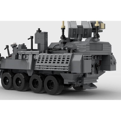 M1256A1 Stryker DE M-SHORAD DVHA1 Building Kit | Compatible MOC - 3