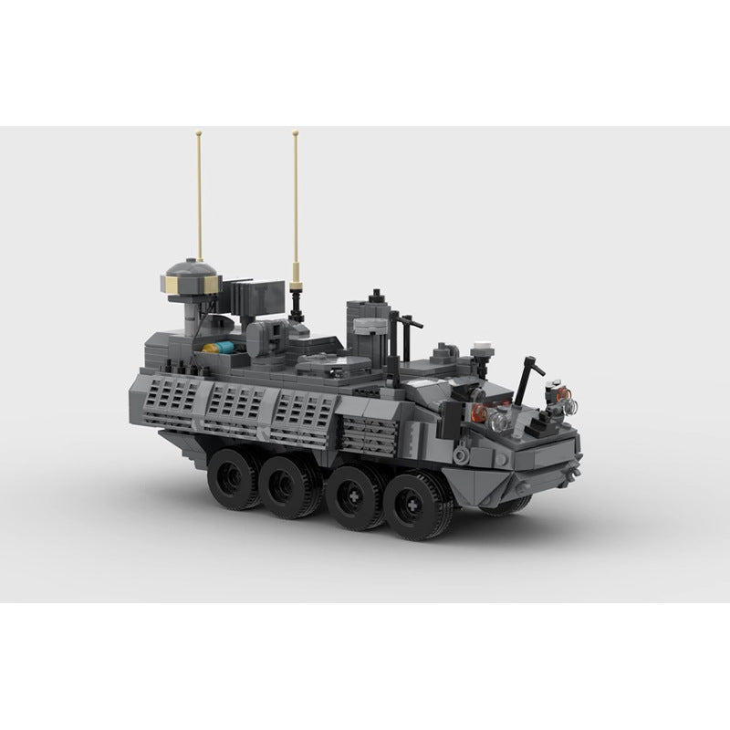 M1256A1 Stryker DE M-SHORAD DVHA1 Building Kit | LEGO-Compatible MOC - 2