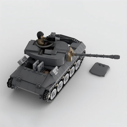 M18 Hellcat Tank Destroyer MOC Building Kit | Military Vehicle Model - 1