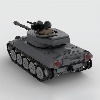 M18 Hellcat Tank Destroyer MOC Building Kit | Military Vehicle Model - 2