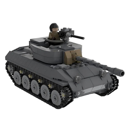 M18 Hellcat Tank Destroyer MOC Building Kit | Military Vehicle Model - 4