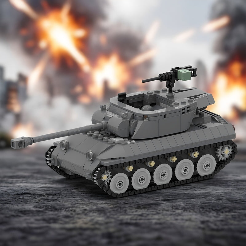 M18 Super Hellcat Tank Destroyer MOC Building Kit - 5
