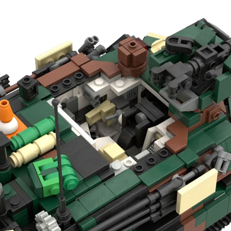 M1A2 Abrams SEP V2 Tank Building Kit | LEGO-Compatible MOC - 3