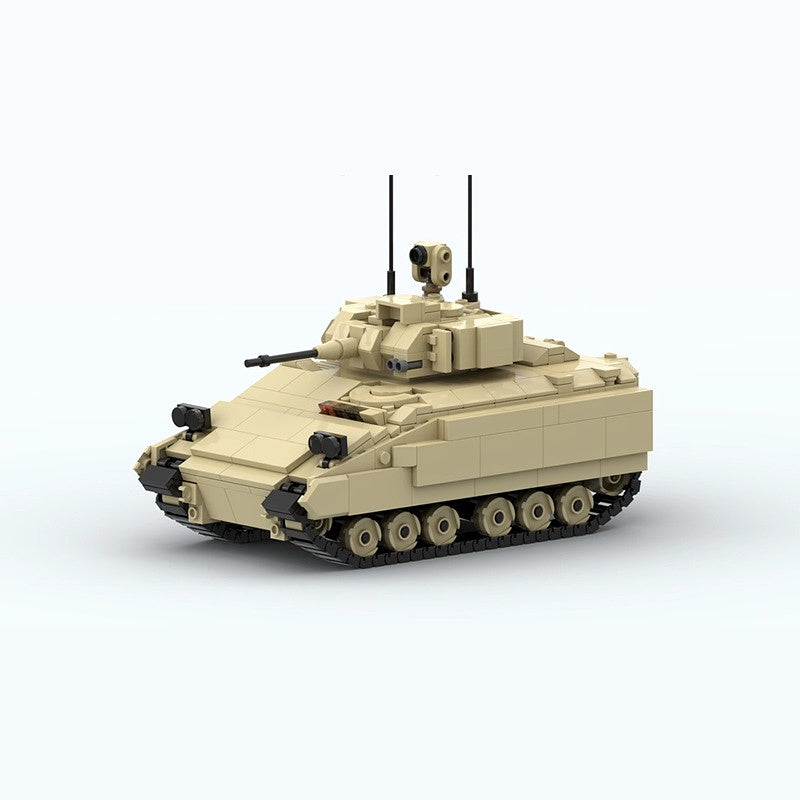 M2 Bradley IFV Armored Fighting Vehicle Building Kit | LEGO-Compatible MOC - 6