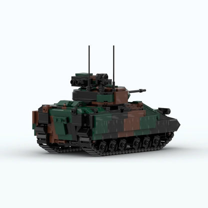 M2 Bradley IFV Armored Fighting Vehicle Building Kit | LEGO-Compatible MOC - 7