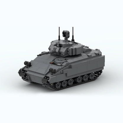 M2 Bradley IFV Armored Fighting Vehicle Building Kit | LEGO-Compatible MOC - 8