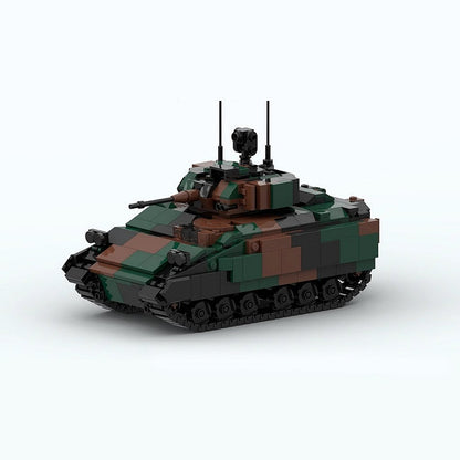 M2 Bradley IFV MOC Building Kit | Armored Fighting Vehicle Model - 2