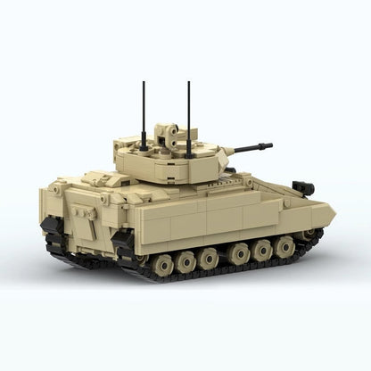 M2 Bradley IFV MOC Building Kit | Armored Fighting Vehicle Model - 3