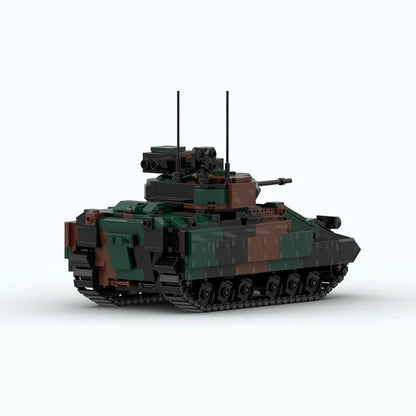 M2 Bradley IFV MOC Building Kit | Armored Fighting Vehicle Model - 4