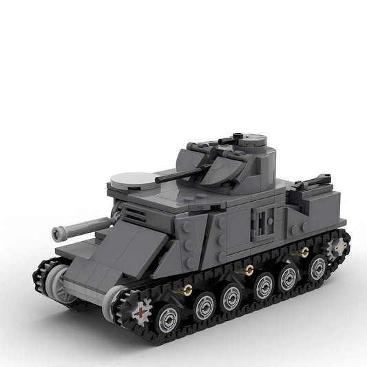 M3 Lee Medium Tank MOC Building Kit | WWII Armored Vehicle Model - 5