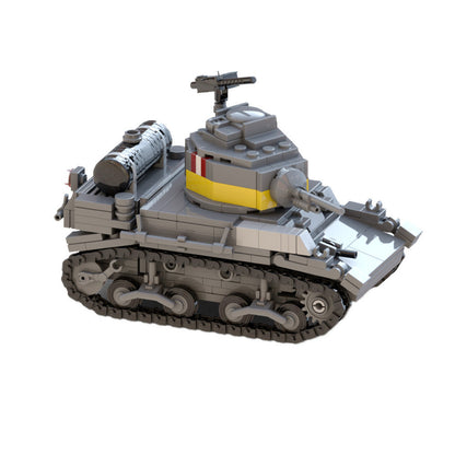 M3A1 Stuart Building Kit | Marine Corp | LEGO-Compatible MOC - 1