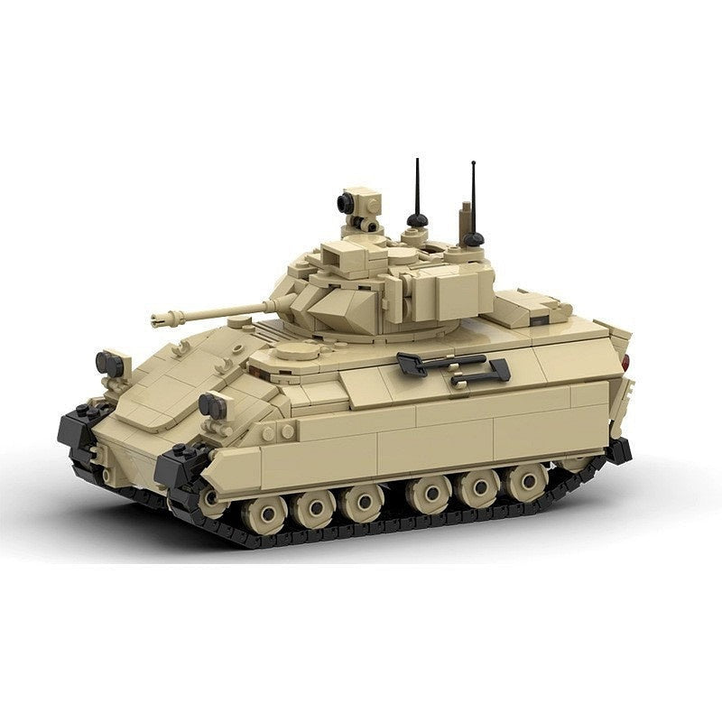 M3A3 Bradley IFV MOC Building Kit | Military Armored Vehicle Model - 3