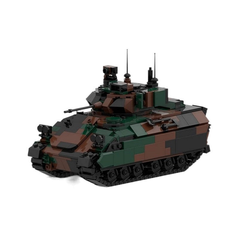 M3A3 Bradley IFV MOC Building Kit | Military Armored Vehicle Model - 4
