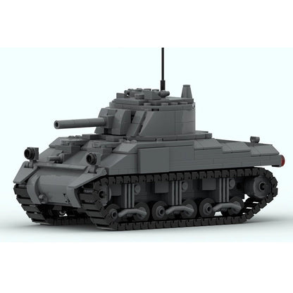 M4 Sherman Tank Building Kit | LEGO-Compatible MOC - 3