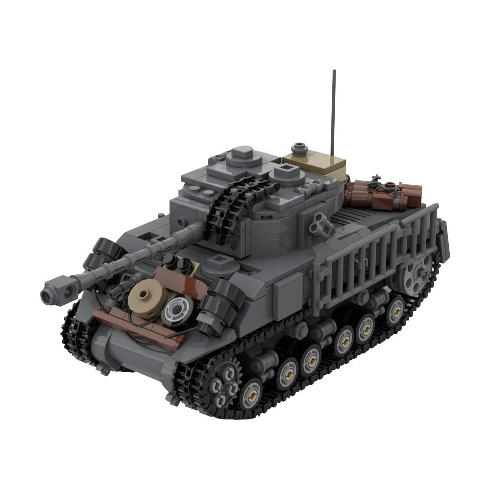 M4A3E8 76 W HVSS Tank Building Kit | LEGO-Compatible MOC - 3