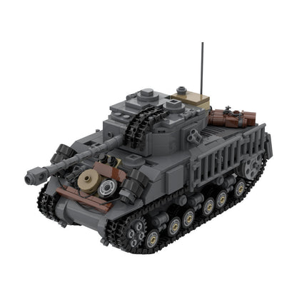 M4A3E8 76 W HVSS Tank Building Kit | LEGO-Compatible MOC - 3