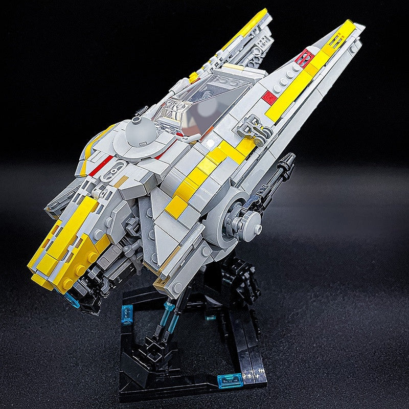 M52X Tactical Starfighter MOC Building Kit | Futuristic Spacecraft Model - 2