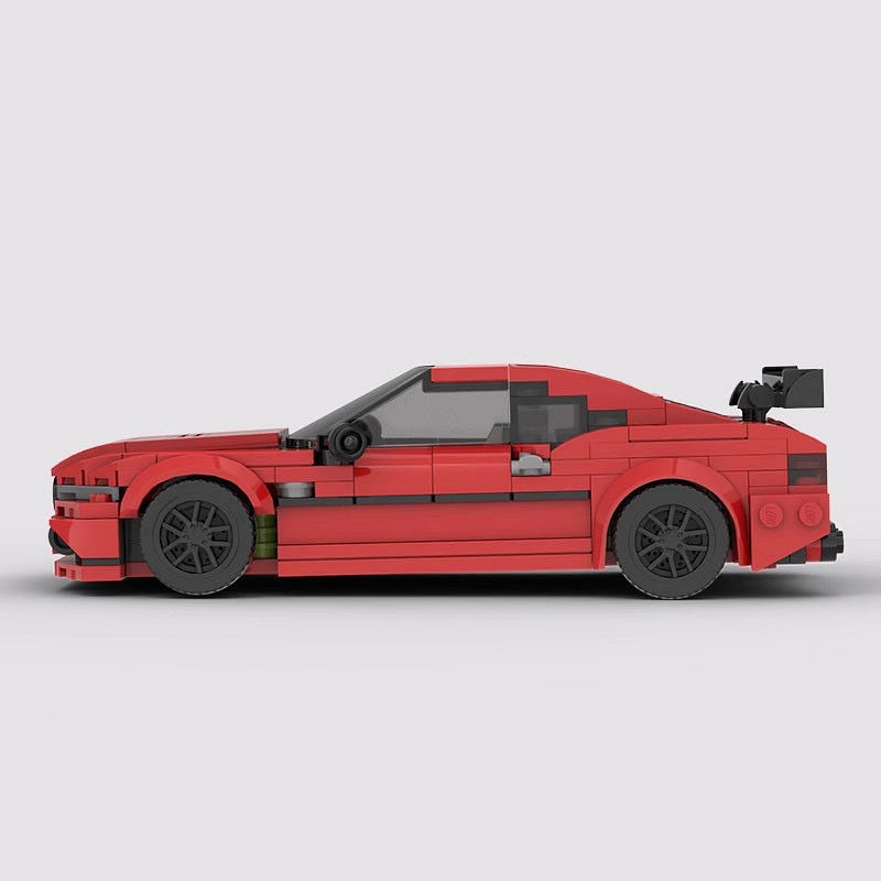 M8 Coupe Racing MOC Sports Car Building Kit | Vehicle Model - 4