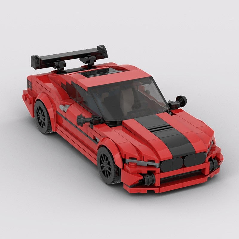 M8 Coupe Racing MOC Sports Car Building Kit | Vehicle Model - 5