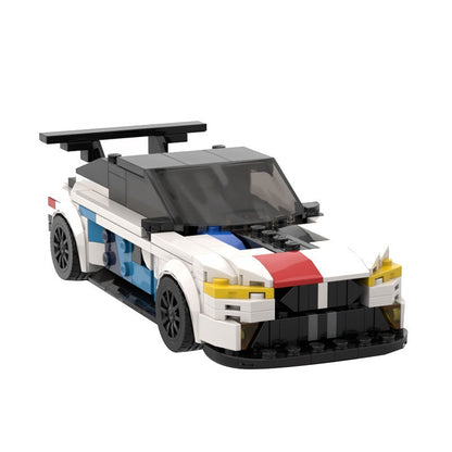M8 GTE Endurance Racing Sports Car Building Kit | LEGO-Compatible MOC - 1