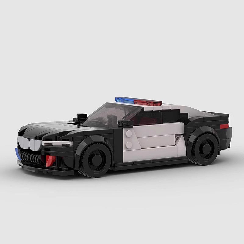 M8 Sports Police Pursuit Vehicle MOC Building Kit | Futuristic Car Model - 2