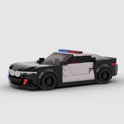 M8 Sports Police Pursuit Vehicle MOC Building Kit | Futuristic Car Model - 2