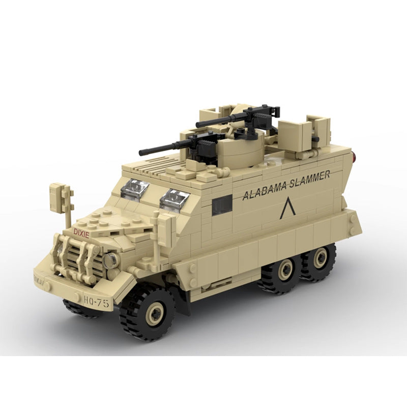 M818 Gun-Truck Building Kit | Alabama Slammer | LEGO-Compatible MOC - 2