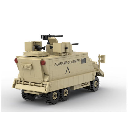 M818 Gun-Truck Building Kit | Alabama Slammer | LEGO-Compatible MOC - 3