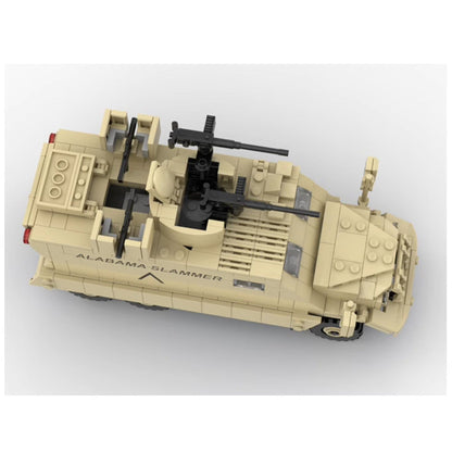 M818 Gun-Truck Building Kit | Alabama Slammer | LEGO-Compatible MOC - 4