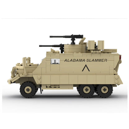 M818 Gun-Truck Building Kit | Alabama Slammer | LEGO-Compatible MOC - 5