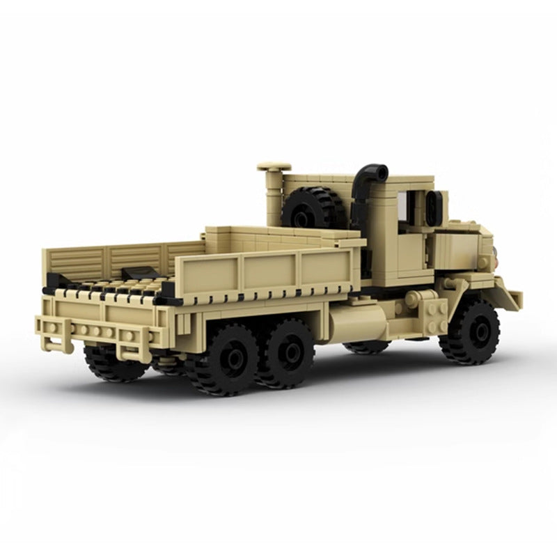 M939 Cargo Building Kit | 6x6 US Army Truck | LEGO-Compatible MOC - 3