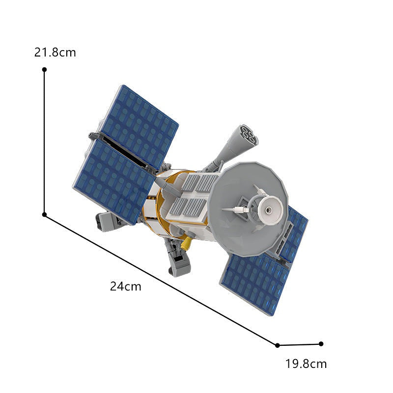 Magellan Venus Probe MOC Building Kit | Space Exploration Satellite Model - 4