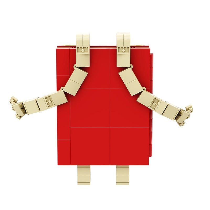 Magic Books MOC Building Kit | Fantasy Library Display Model - 3