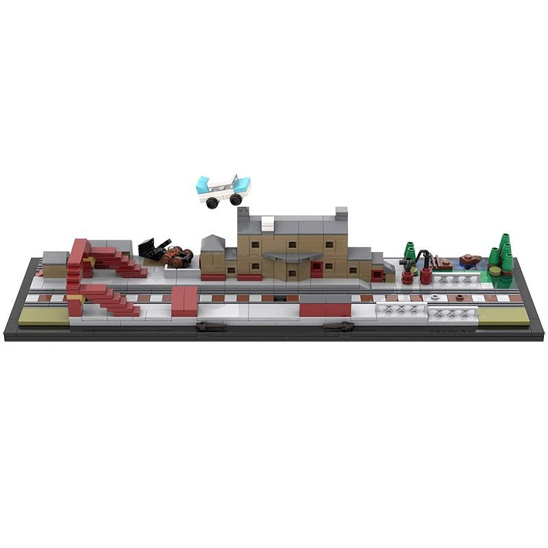 Magic School Railway Station & Castle Express Building Kit | Compatible MOC - 2