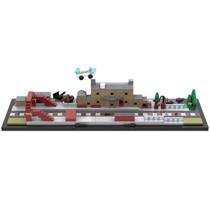 Magic School Railway Station & Castle Express Building Kit | Compatible MOC - 2