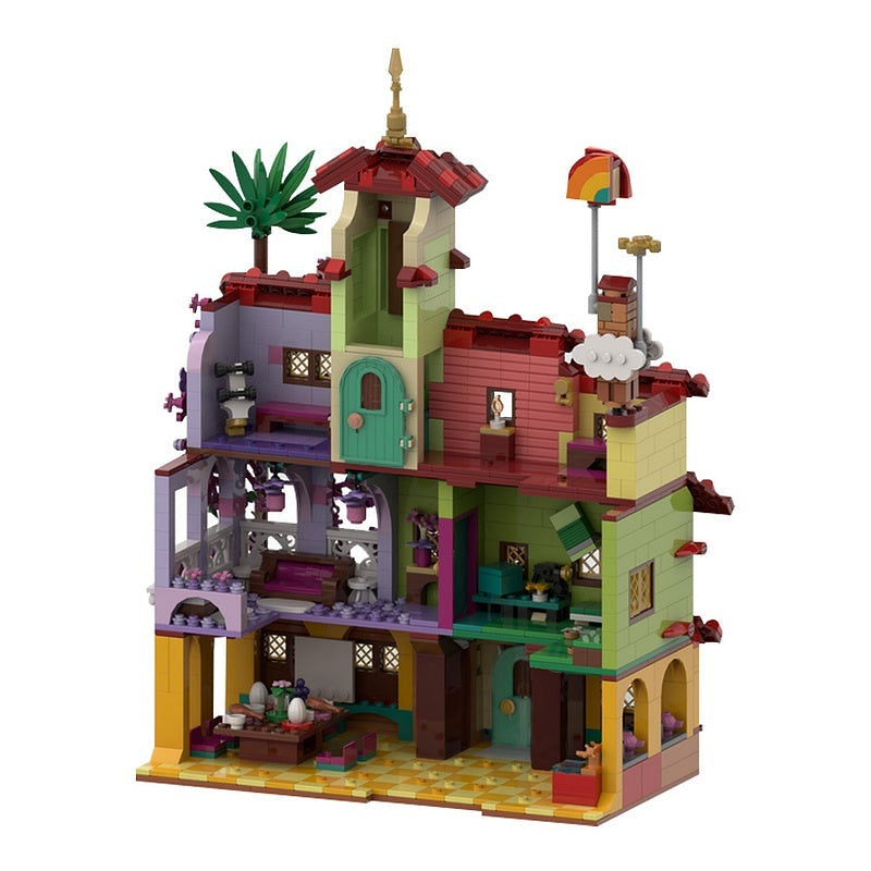 Magical Family Mountain House MOC Building Kit | Fantasy Home Model - 6