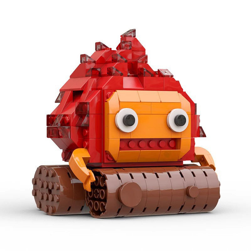 Magical Flame Demon Building Kit | LEGO-Compatible MOC - 1