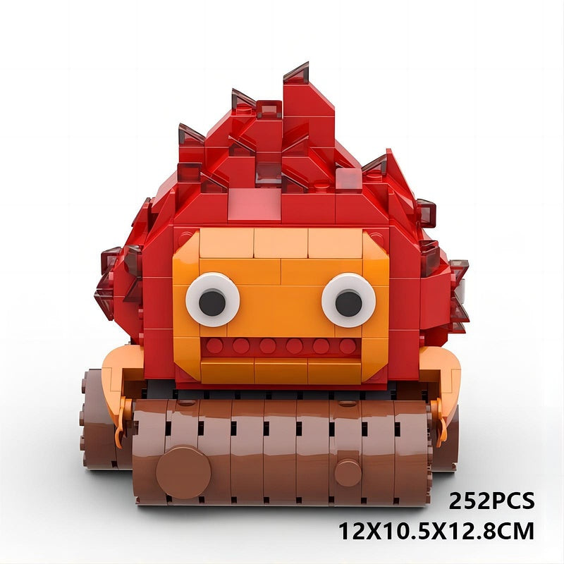 Magical Flame Demon Building Kit | LEGO-Compatible MOC - 6