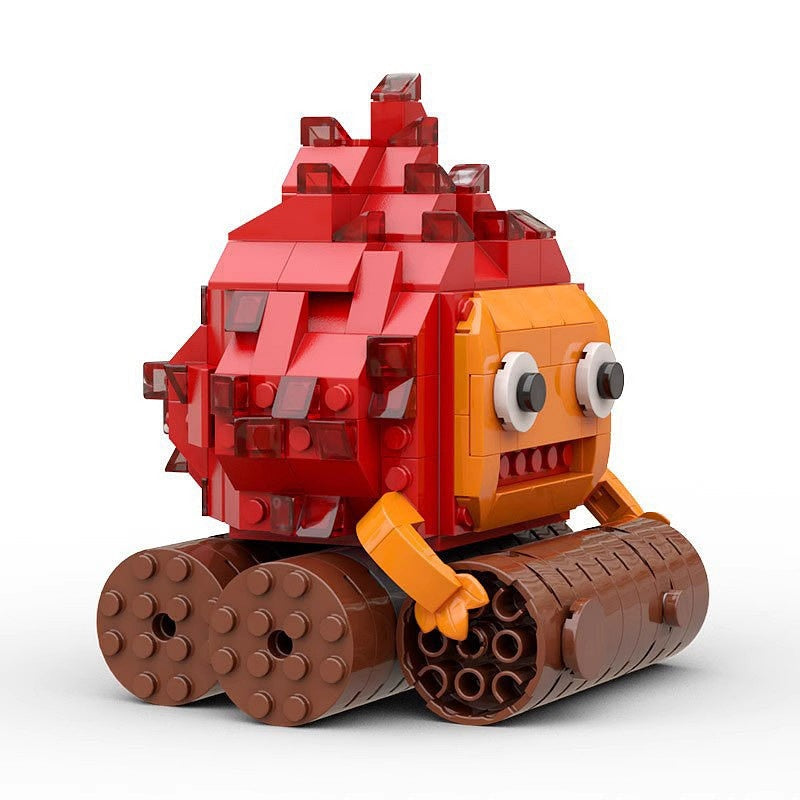 Magical Flame Demon MOC Building Kit | Fantasy Creature Model - 2