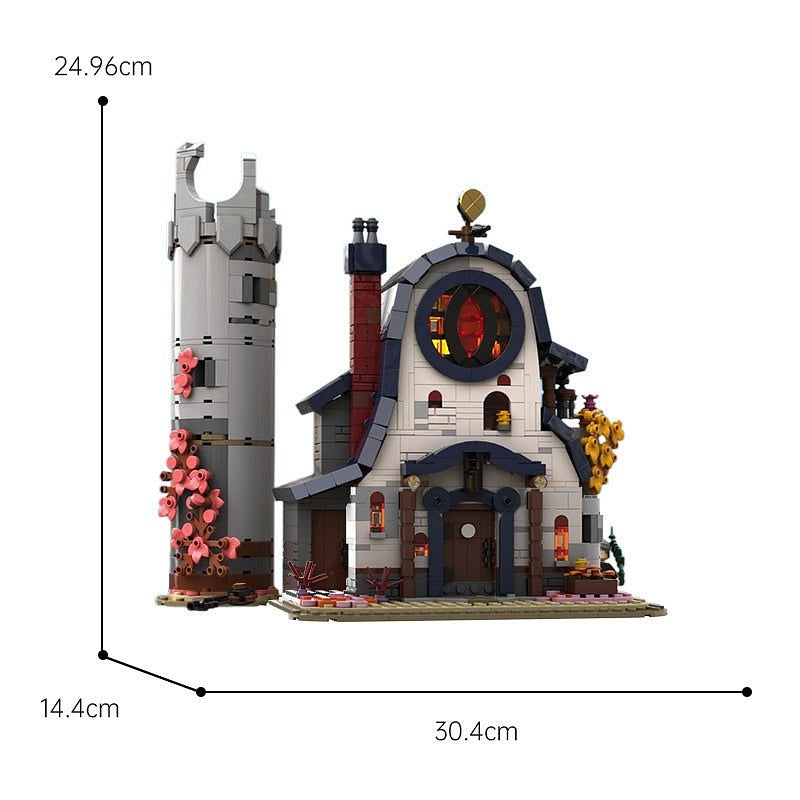 Magical Owl Witch House MOC Building Kit - 3