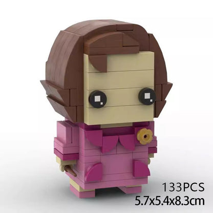 Magical School Wizard Brickheadz Building Kit | LEGO-Compatible MOC - 11