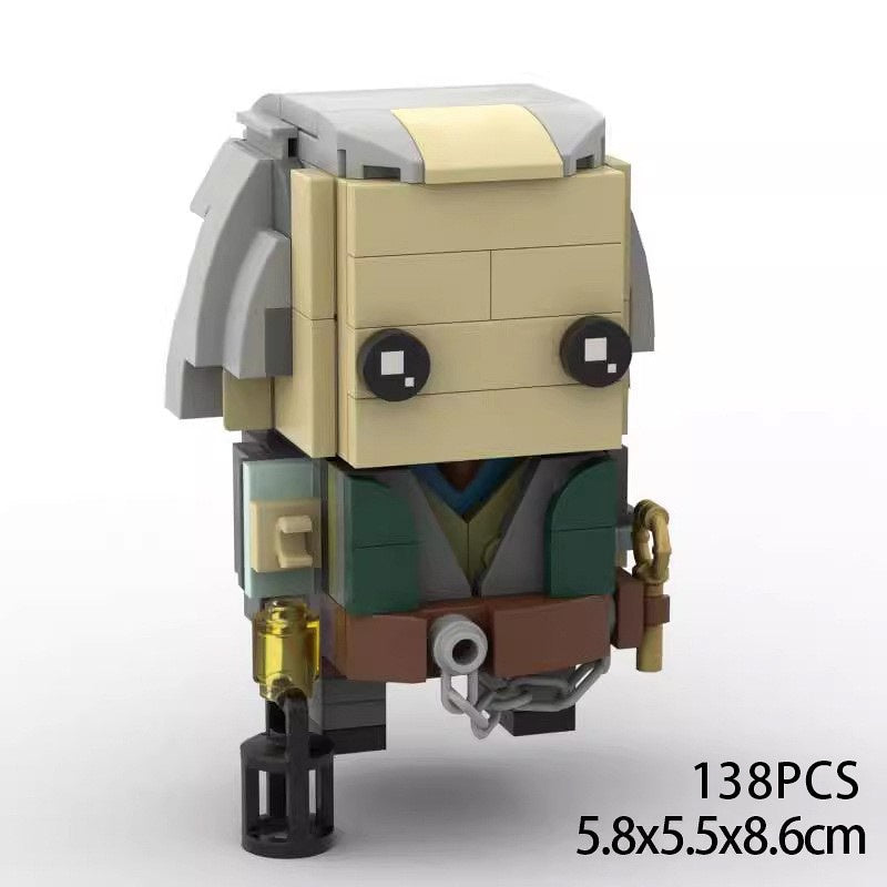 Magical School Wizard Brickheadz Building Kit | LEGO-Compatible MOC - 13