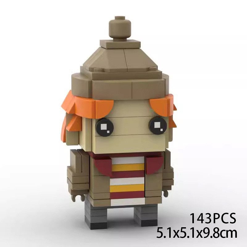 Magical School Wizard Brickheadz Building Kit | LEGO-Compatible MOC - 15