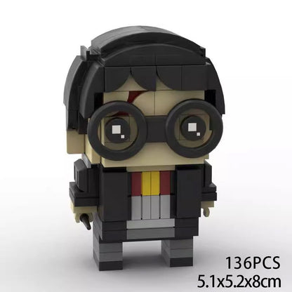 Magical School Wizard Brickheadz Building Kit | LEGO-Compatible MOC - 19